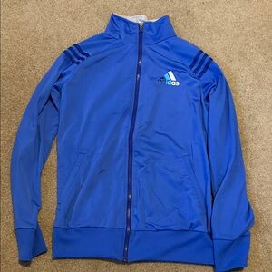 Adidas Royal Blue Zip-Up Jacket